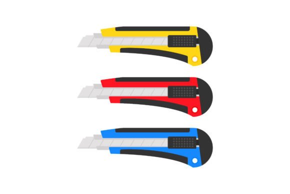 Download Stationery Knife. Hand Tools Sign, Label - Tools sign Collection