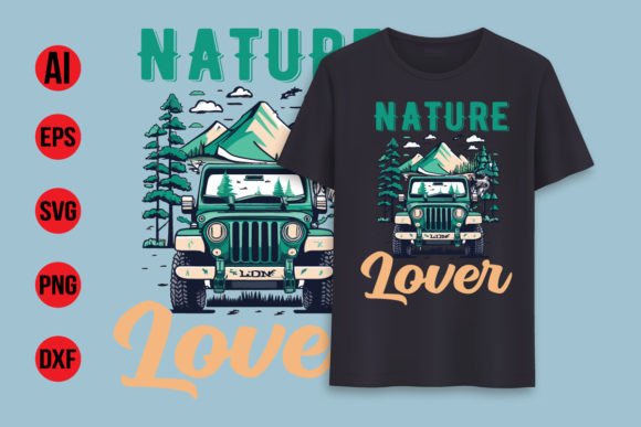 Download Outdoor Nature Lover T-shirt Design - Nature lover Collection