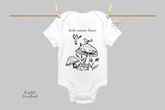 Download Little Nature Lover SVG, Baby Clothing - Nature lover Collection