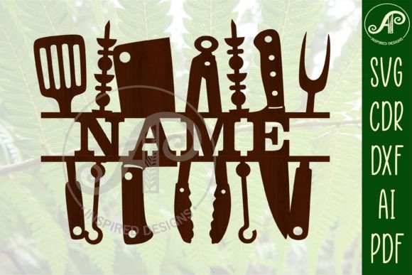 Download BBQ Tools Sign SVG Cut File - Tools sign Collection