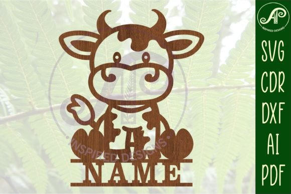Download Cow Name Sign SVG Cut File Farm Theme - Cow name sign svg Collection